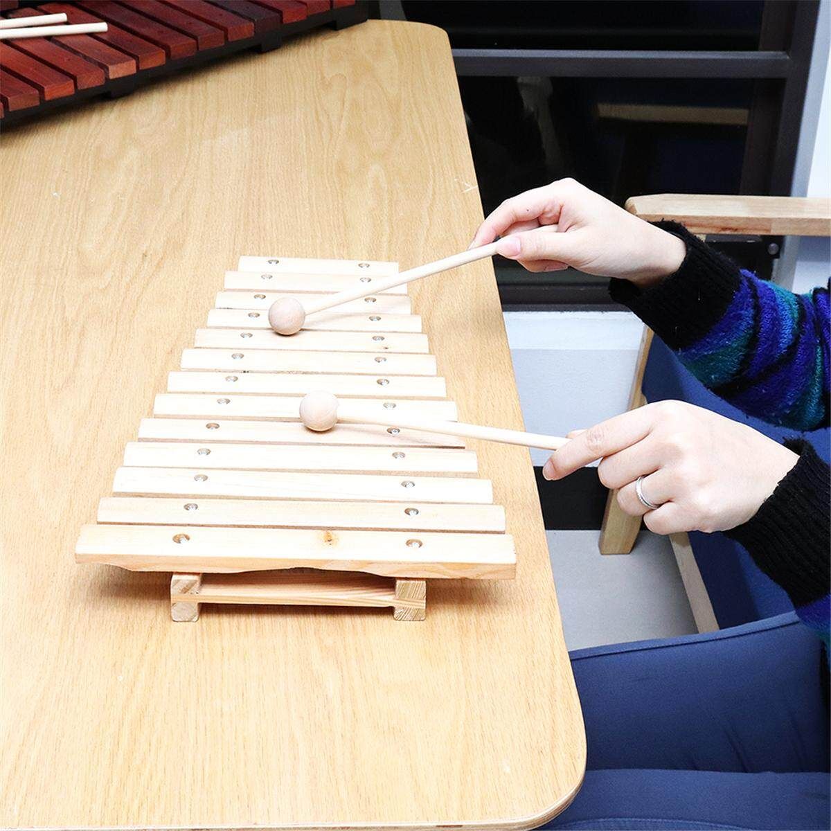 Musical Xylophone Piano Wooden Instrument For Children Kids Baby Music X3W7
