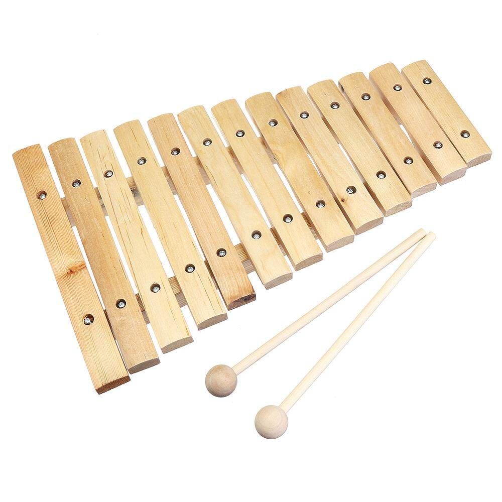 Musical Xylophone Piano Wooden Instrument For Children Kids Baby Music X3W7