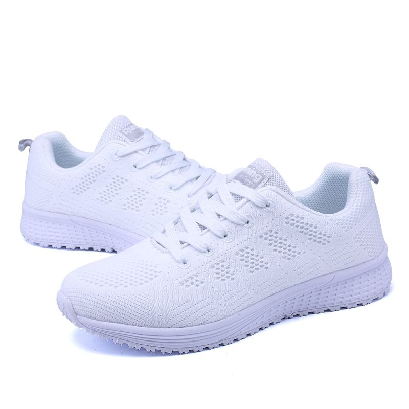 New Style Women's Lace Up Sneakers Lovers Shoes