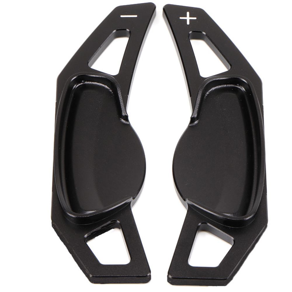 (black)Car Steering Wheel Shift Paddle Extension For Smart 451 453 Fortwo 2009+ Forfour 2015+