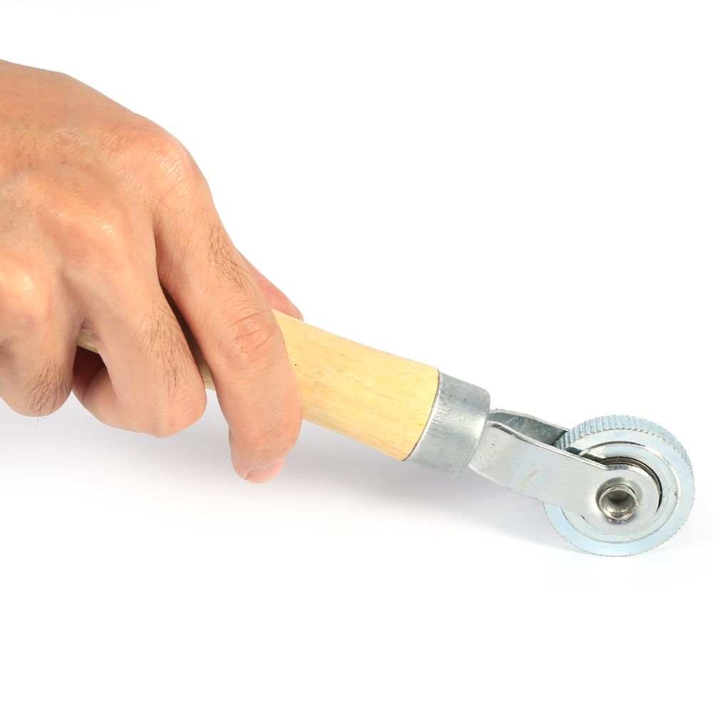 Wooden Handle Repair Tube Stitch Puncture Patch Tyre Roller