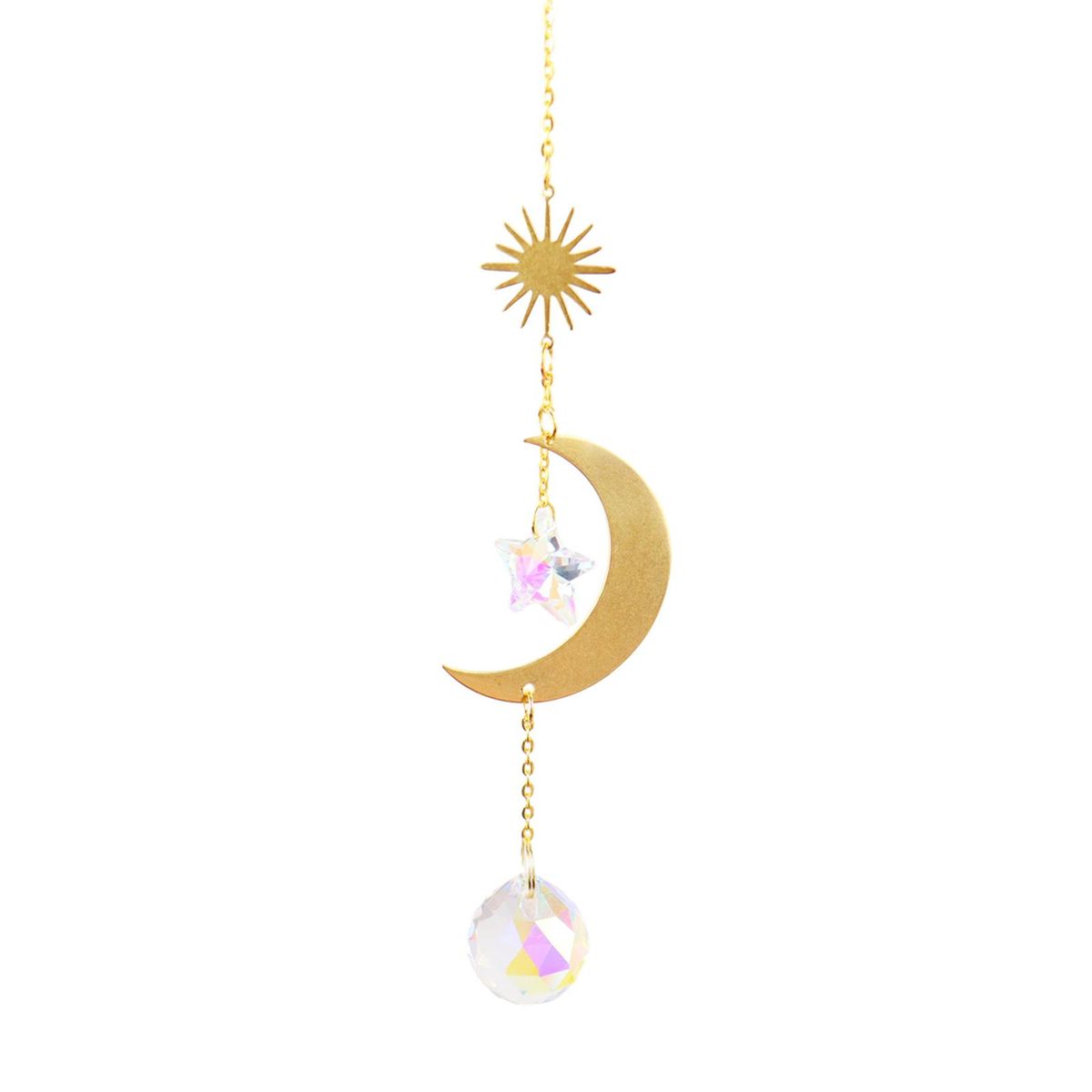 Crystal   Hanging Decor Pendant Lawn  Ball Ornament Model 6