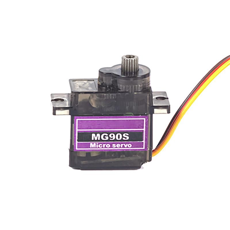 1 10 pcs MG90S Metal gear Digital 9g Servo SG90 For Rc Helicopter pPlane Boat Car MG90 9G