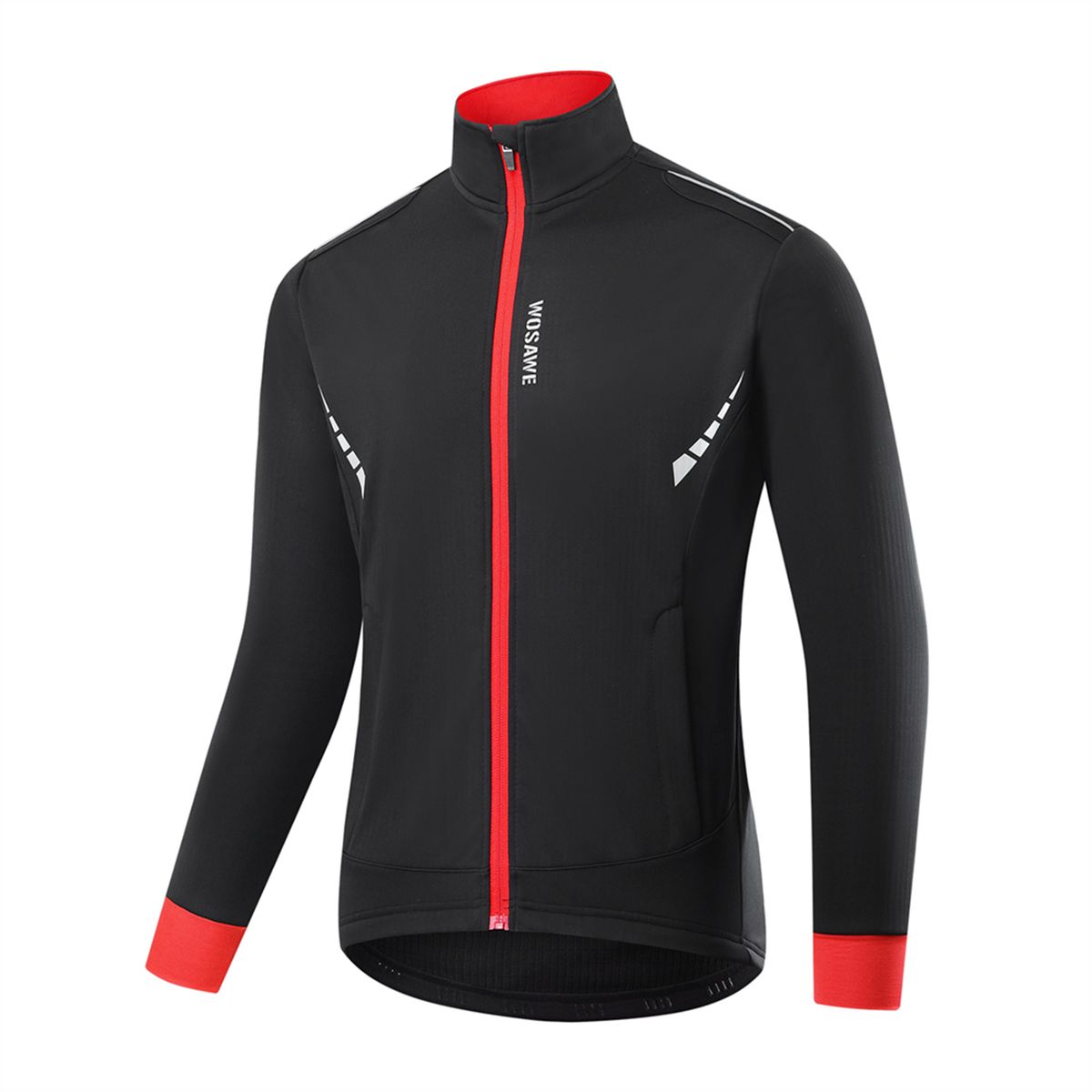 Men Winter Cycling Jacket Windproof Thermal Fleece Bike