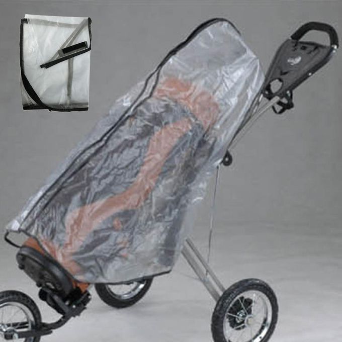 Waterproof Dustproof Zipper Hood Rain Cover For Golf  Stand Bag &