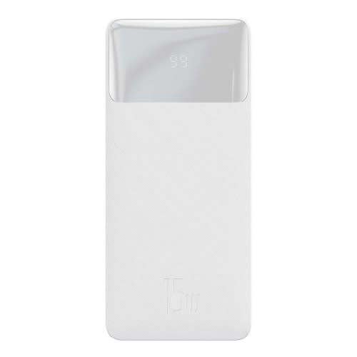 Bipow Digital Powerbank - 20,000mAh -15W - White