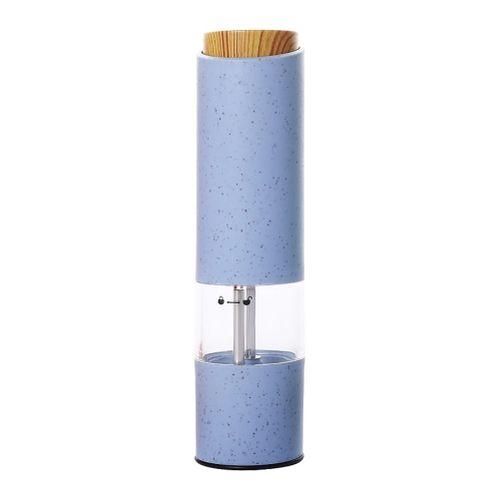 Wheat Straw Electric Salt Pepper Grinder Set LED
