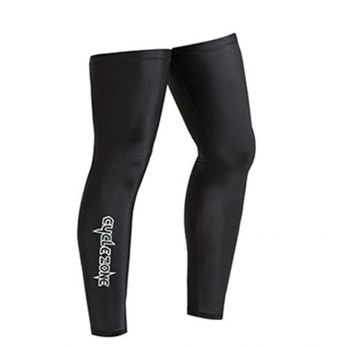 Smooth Long Stockings Highly Elastic Polyester Long Compression Socks Socks Smooth Leg Sleeves Black