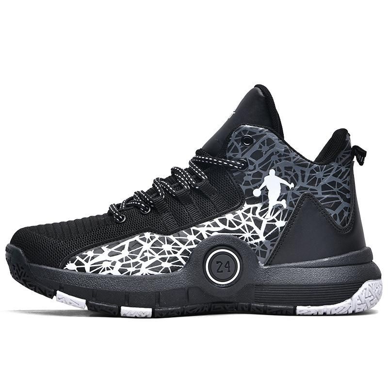Boys Basketball Shoes Youth Sports Basketball Shoes Black