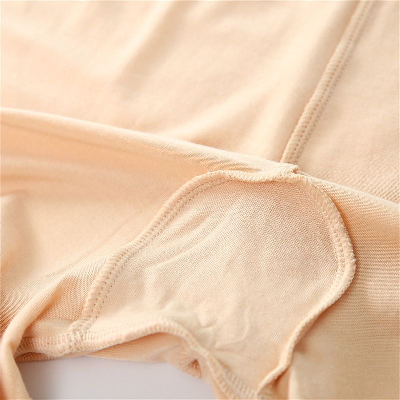 (skin)soft And Comfortable Cotton Material Boxer Shorts Safety Pants For Women Panties Plus Big Size High Waist Ladies' Underwear DOU