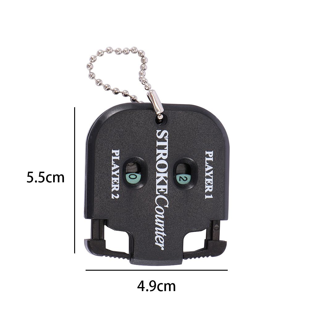 Mini Handy Golf Shot Count Stroke Putt Score Counter Two