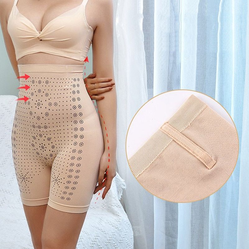 High Quality Women High Waist Body Shaper Panties Control Body Slimming Shapewear Girdle Underwear Waist Trainer Yoga Gym Sports