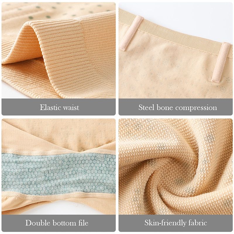 High Quality Women High Waist Body Shaper Panties Control Body Slimming Shapewear Girdle Underwear Waist Trainer Yoga Gym Sports
