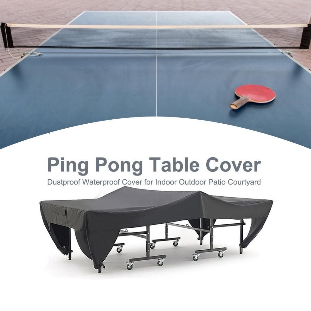 Waterproof Ping Pong Table Cover Tennis Cover Protect Outdoor Indoor Anti-UV Dustproof Ping Pong Table Cover