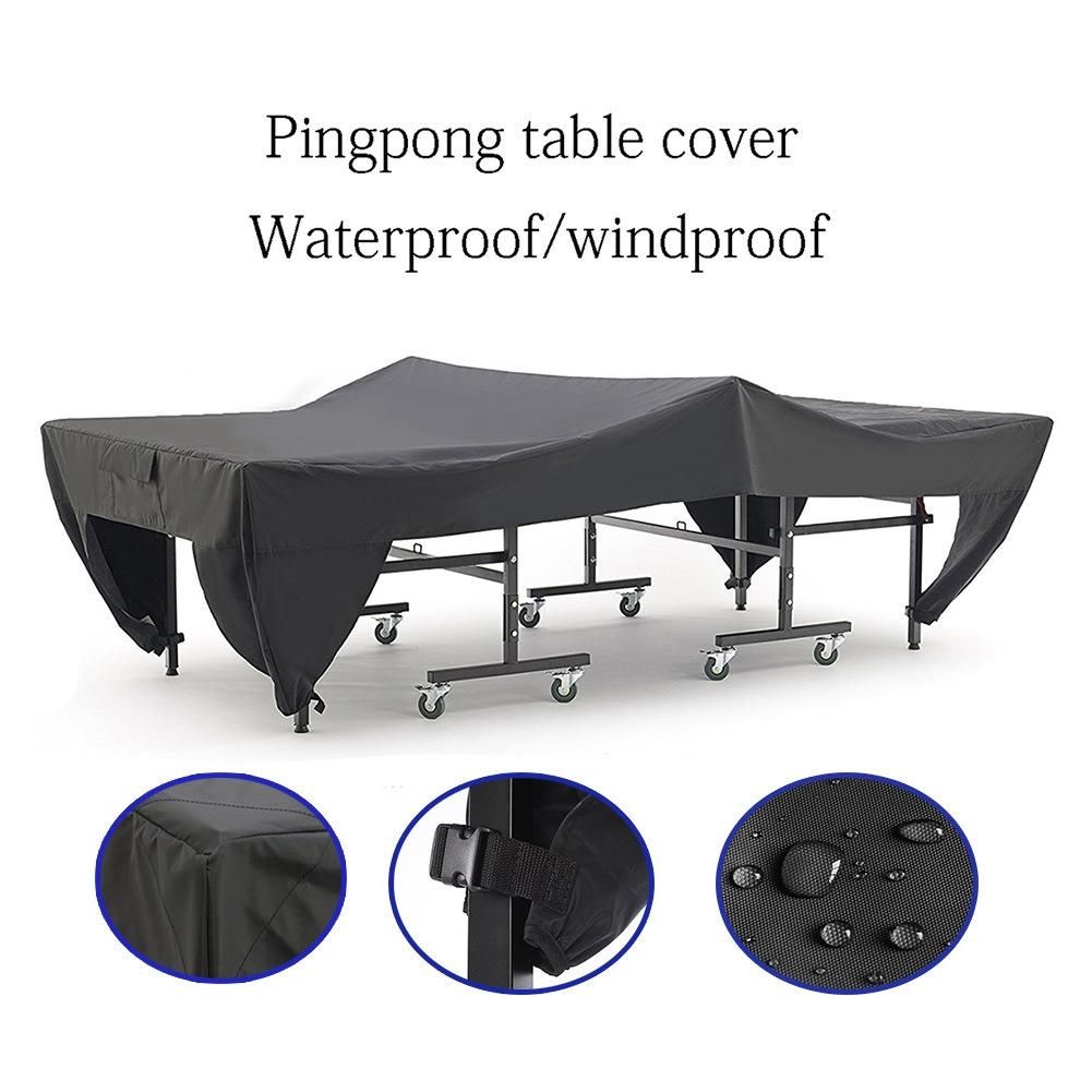 Waterproof Ping Pong Table Cover Tennis Cover Protect Outdoor Indoor Anti-UV Dustproof Ping Pong Table Cover