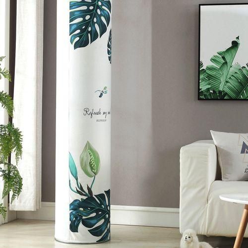 3D Cylindrical Round Cabinet Set Air Conditioning