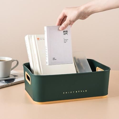 Multifunctional Plastic Cosmetics Storage Box Desktop Stationery Sundries Storage Holder Jewelry Makeup Organizer