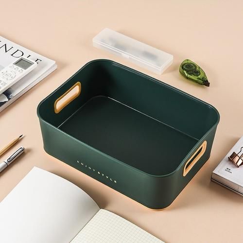 Multifunctional Plastic Cosmetics Storage Box Desktop Stationery Sundries Storage Holder Jewelry Makeup Organizer
