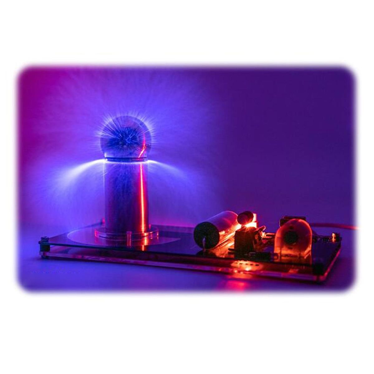 ARC Wireless Transmission Experiment Desktop Toy Model Acrylic Base