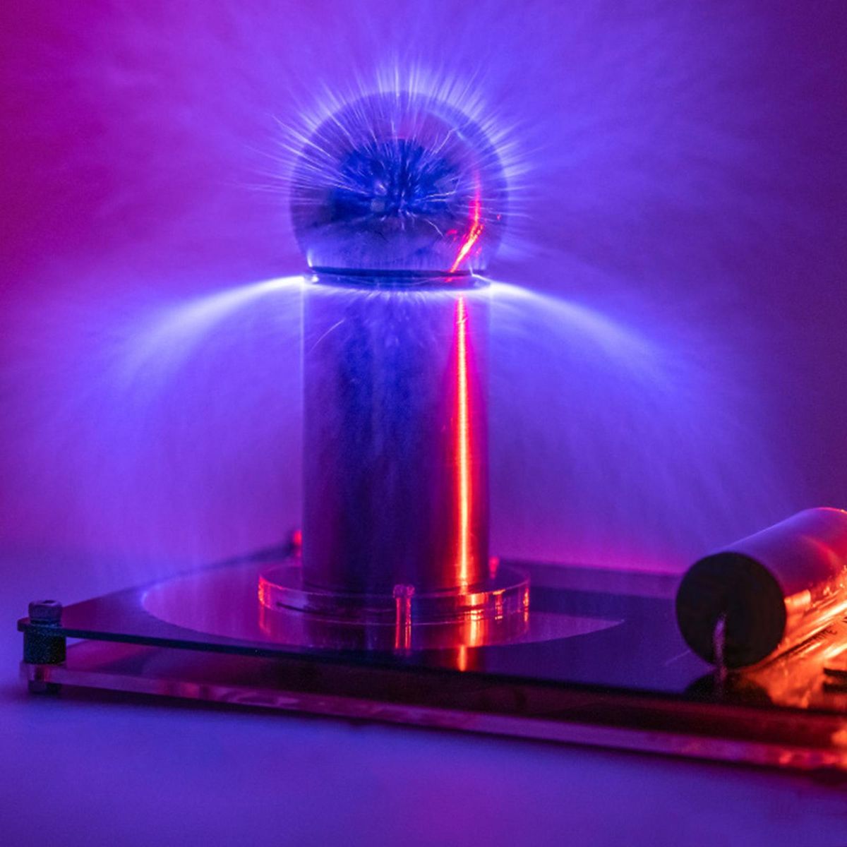ARC Wireless Transmission Experiment Desktop Toy Model Acrylic Base