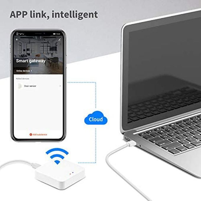 WiFi Wireless Switch Remote Controller Automatic RF Bridge Module