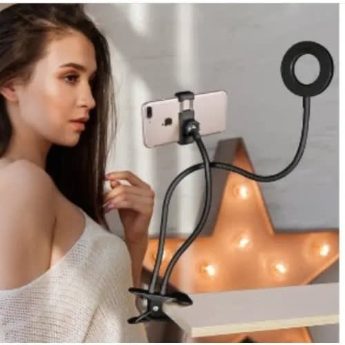 Selfie Ring Light With Mobile Phone Holder
