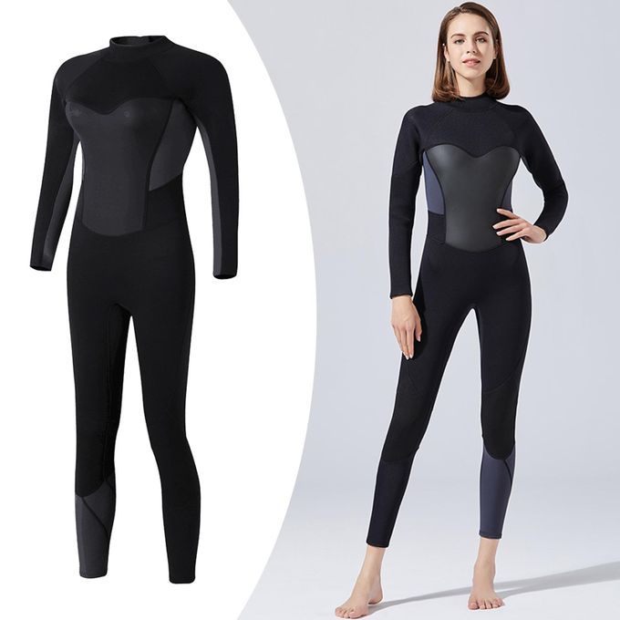 3mm Womens Full Length Wetsuits Surf Steamer Ladies WetSuit Kayak L