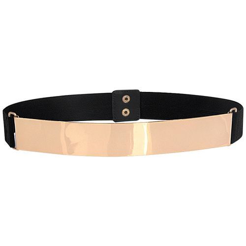 Elastic Metal Waist Belt For Women-1pc