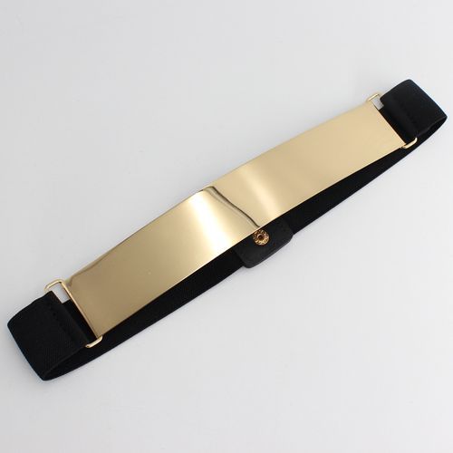 Elastic Metal Waist Belt For Women-1pc