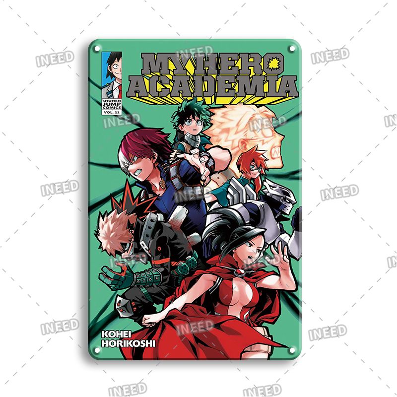 Anime & Manga My Hero Academia Metal Plate Sign-47