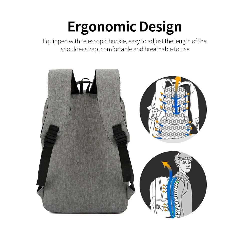 Large Capacity Oxford Fabric Computer Backpack Fashionable