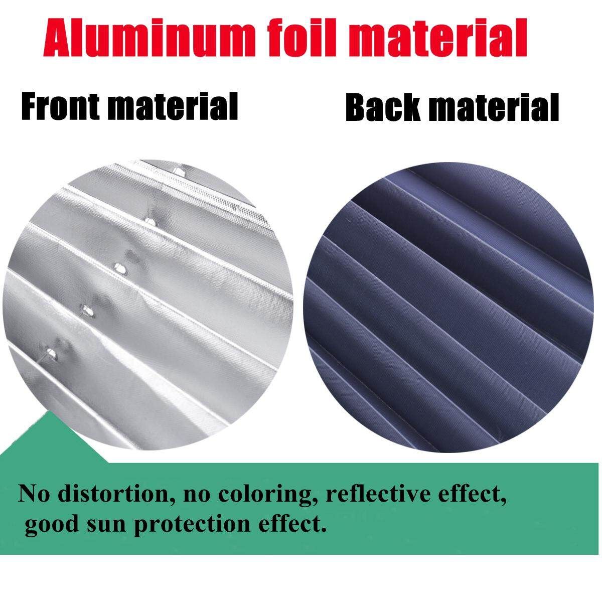 46CM Retractable SUV Truck Car Windshield Sunshade Rear Window Sun Visor UV Protection Curtain