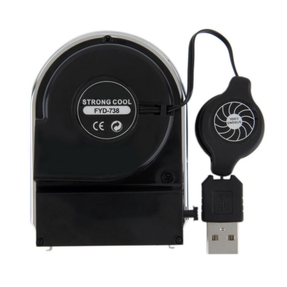 Mini Flexible Vacuum Air Extracting Usb Cooler Cooling Fan