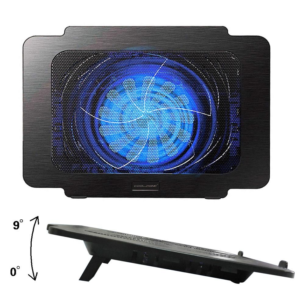 Usb Gaming Lap Silent Led Fan Cooler Adjustable Notebook