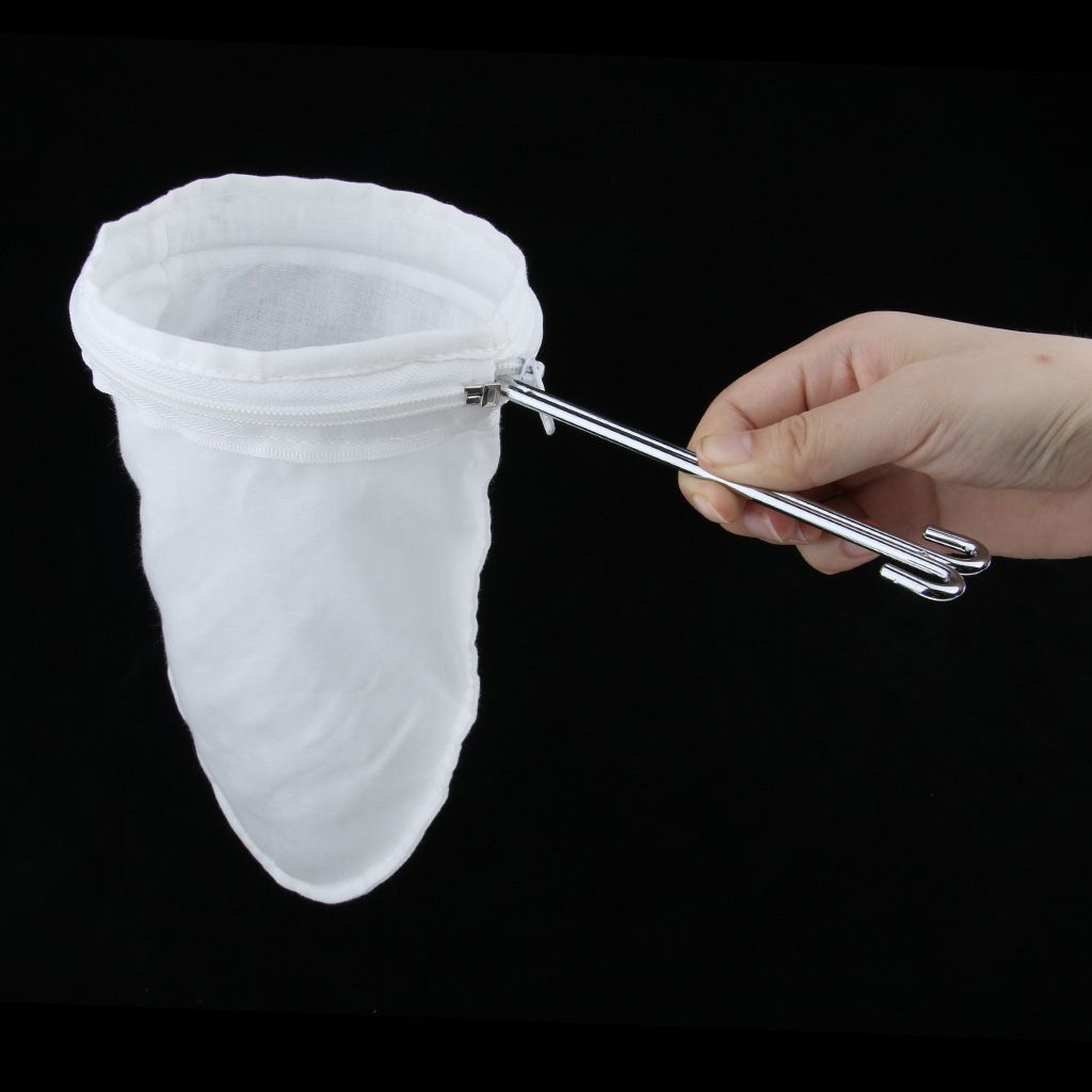 Large Reusable Nut Milk Bag Almond   Pulp Strainer Jelly Cheese