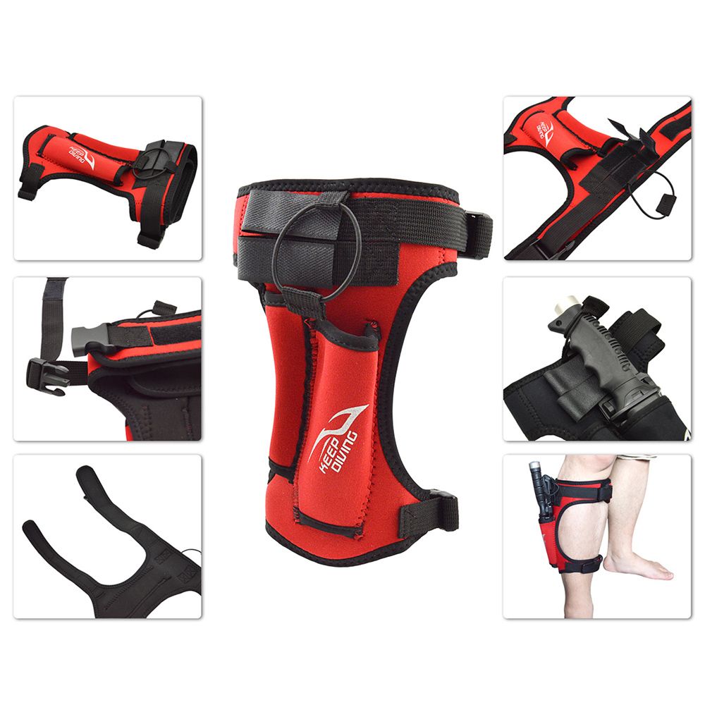 Neoprene Scuba Diving Cutter Wrap Sheath Cover Strap