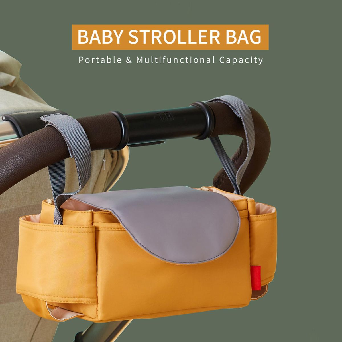 Multi-functional Diaper Bag Water-proof Baby Backpack with Internal Compartment Design Lightweight And Portable