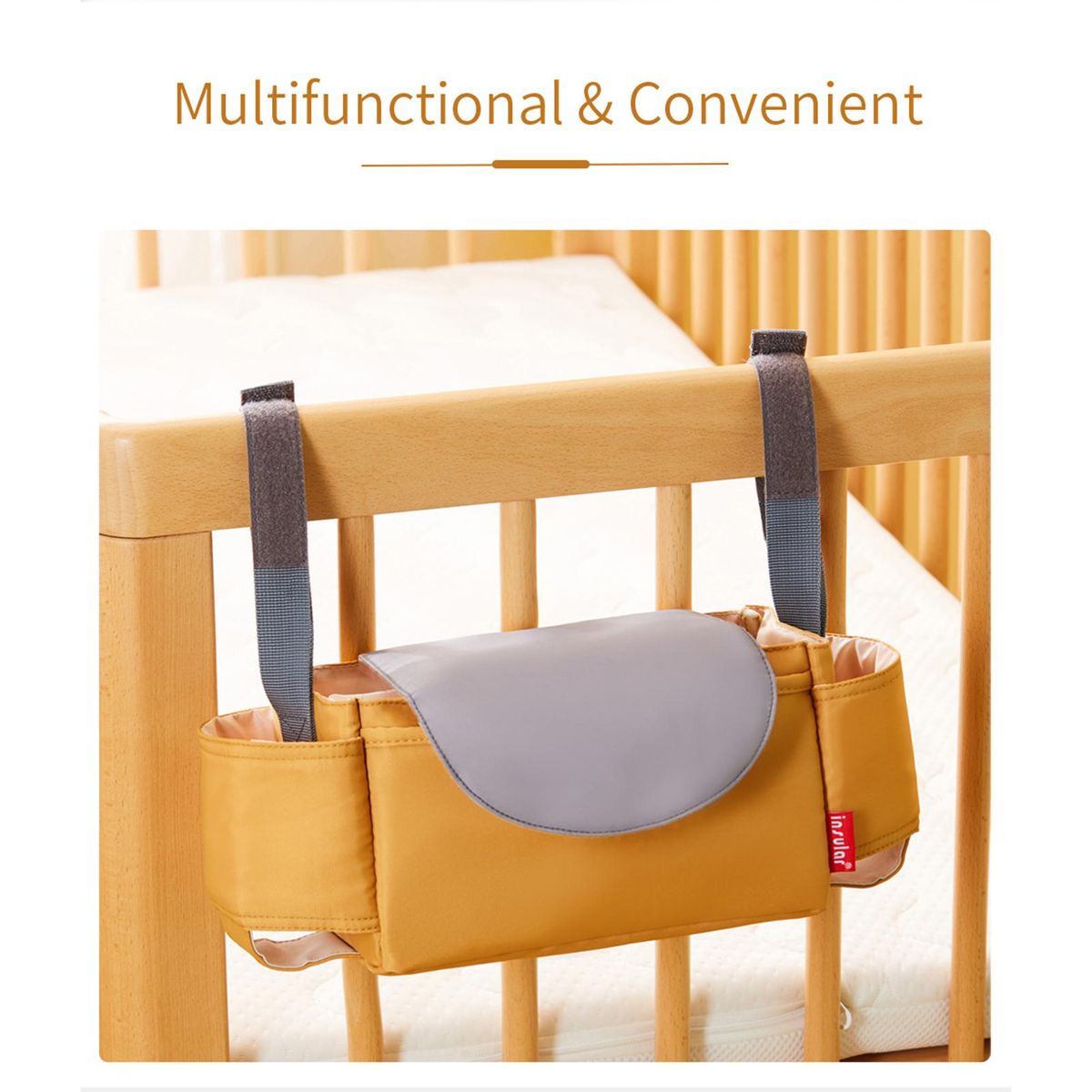Multi-functional Diaper Bag Water-proof Baby Backpack with Internal Compartment Design Lightweight And Portable