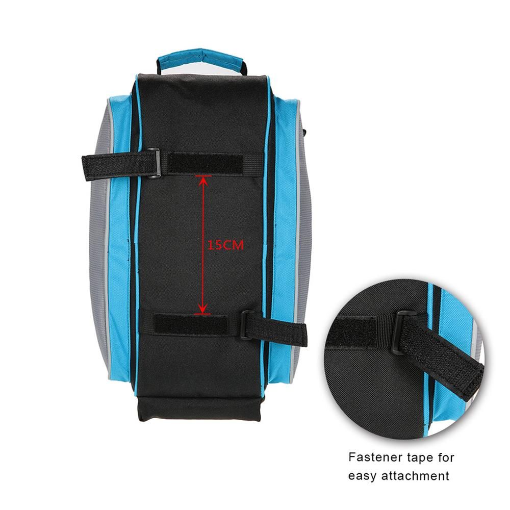 13L Multifunctional Bicycle Rear Seat Bag Outdoor Cycling Bike Rack Seat Bag Rear Trunk Pannier Backseat Bag Handbag Shoulder Bag