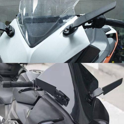 2PCS Modified Motorcycle Rearview Mirrors Wind