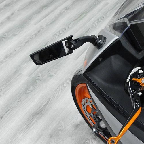 2PCS Modified Motorcycle Rearview Mirrors Wind