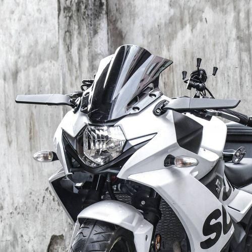 2PCS Modified Motorcycle Rearview Mirrors Wind