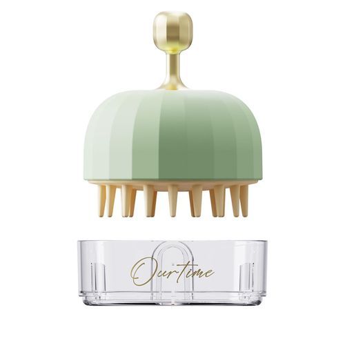 Silicone Shampoo Brush Reusable Hair Shower Brush