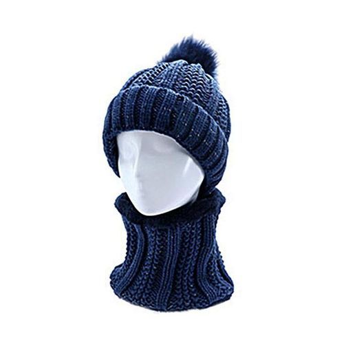 Women Autumn Winter Warm Cold-proof Outdoor Scarf Shawl-Grey