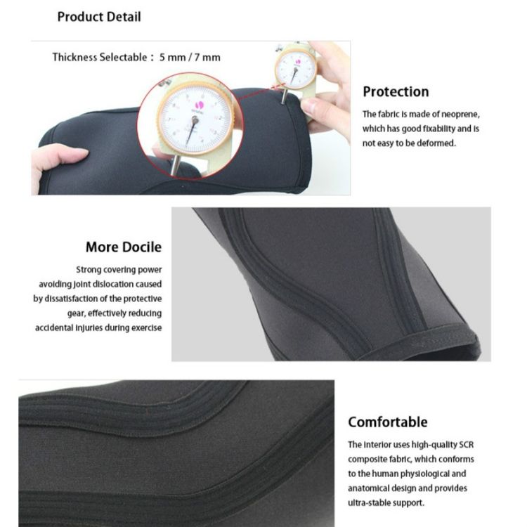 Thickened Neoprene Sports Knee Pads For Adults