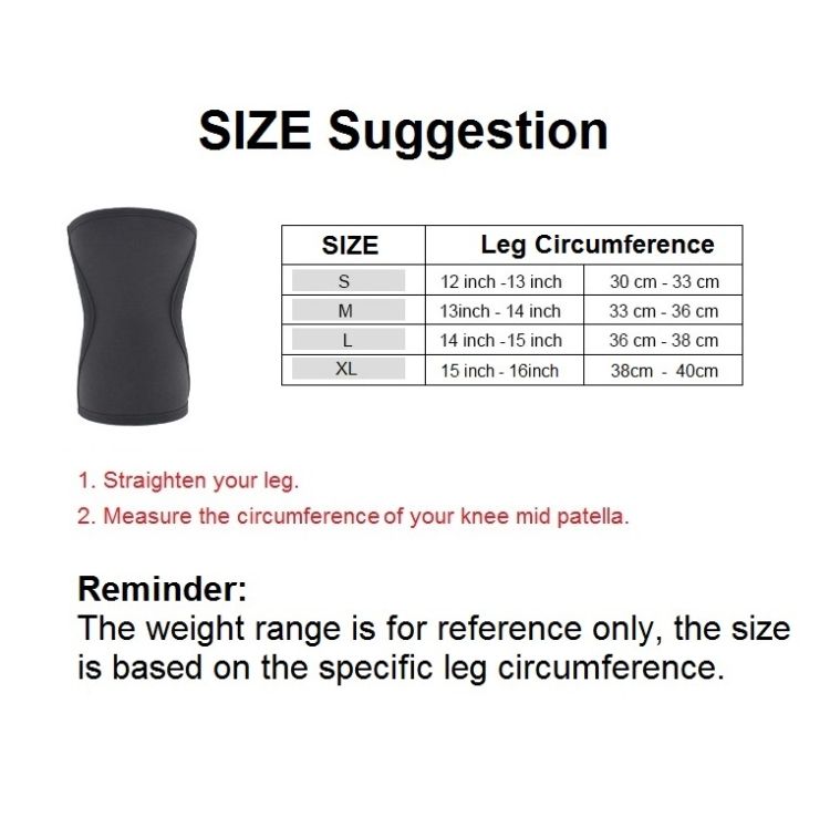 Thickened Neoprene Sports Knee Pads For Adults