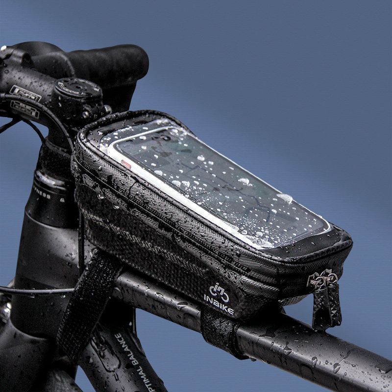 1.8l Rainproof Bicycle Bag Tube Bag 7.5 Inch Touch