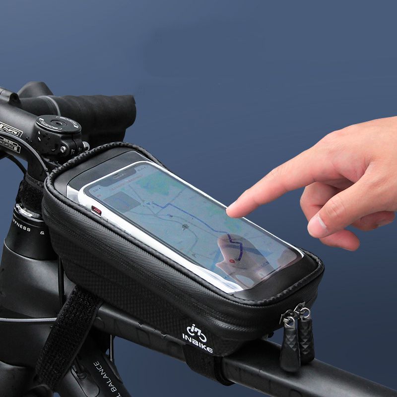 1.8l Rainproof Bicycle Bag Tube Bag 7.5 Inch Touch