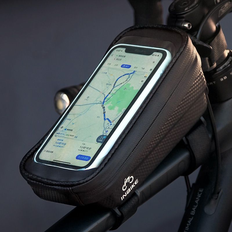 1.8l Rainproof Bicycle Bag Tube Bag 7.5 Inch Touch
