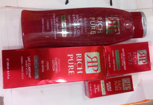 Rich & Pure Fast Action With This Set Ur Skin Is Good To Go Pure.